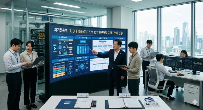 과기정통부, 'AI 3대 강국(G3)' 도약을 위한 ICT 연구개발 기획·관리의 진용을 갖춘다.