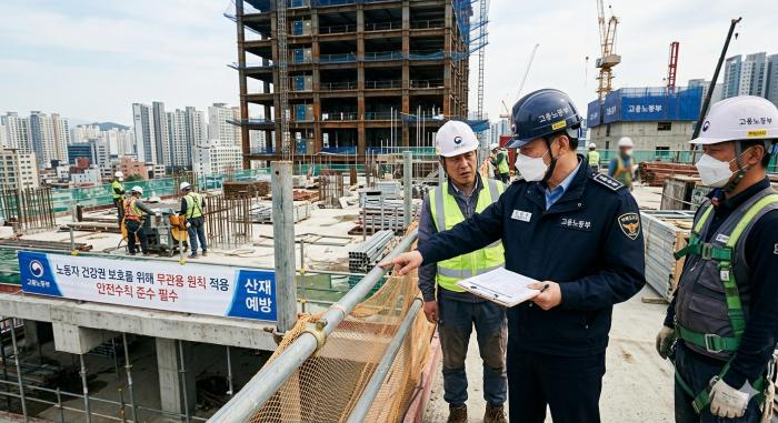고용노동부, 노동자 건강권 보호를 위해 무관용 원칙 적용