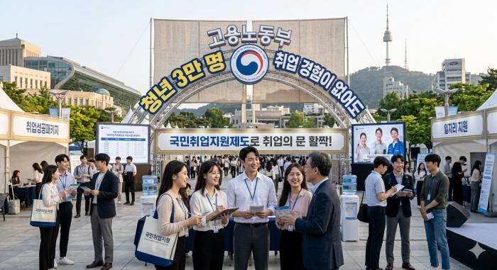고용노동부, 청년 3만 명 취업 경험이 없어도 국민취업지원제도로 취업의 문 활짝!