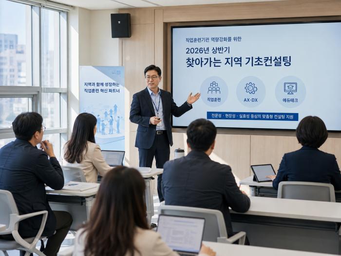 한국기술교육대학교, 2026년 상반기 직업훈련 찾아가는 지역 기초컨설팅 실시