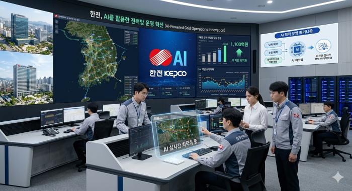 AI 전력망 운영 기술로 전력구입비 절감 효과, 한전 매년 전력구입비 1,100억원 절감