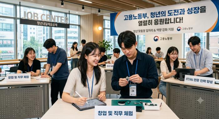 도전하는 청년을 위한 성장 지원…고용노동부 정책 추진