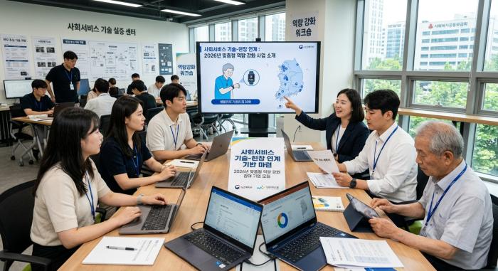 사회서비스 기술·현장 연계 기반 마련 사업, 2026 맞춤형 역량강화 참여기업 모집