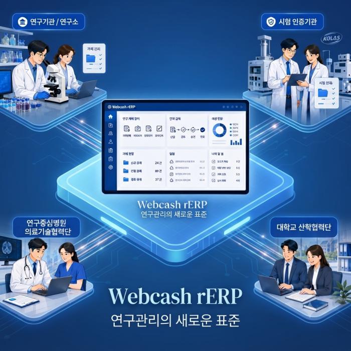 한국선급·KATRI시험연구원, 웹케시 rERP 연이어 구축