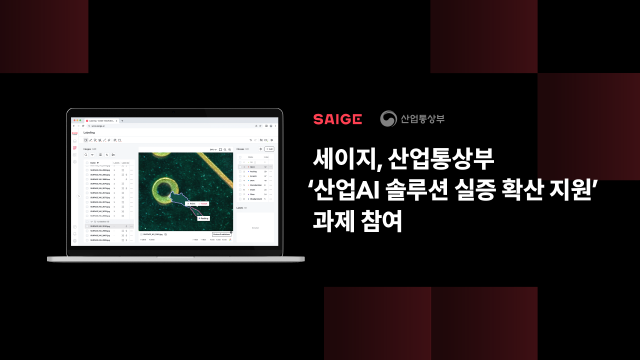 산업AI 솔루션 실증·확산 지원 과제, 세이지 참여