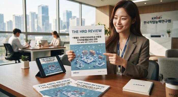 직능연, 이케아 AI 전환 다룬 ‘THE HRD REVIEW’ 특별호 발간