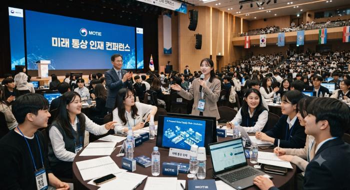 글로벌 통상 꿈나무 한자리에… 산업부, AI 시대 인재 육성