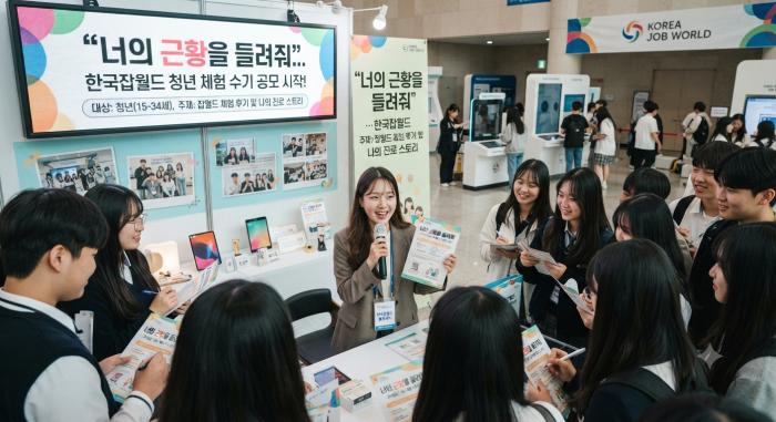 ‘너의 근황을 들려줘’… 한국잡월드 청년 체험 수기 공모 시작